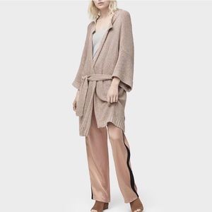 UGG W Kennedy Poncho Front Tie Boho Chic Sweater